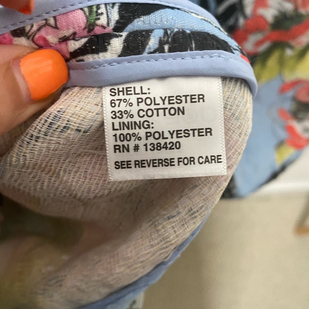 Carlisle Mariposa Floral Jacket Size 12 - Picture 7 of 8